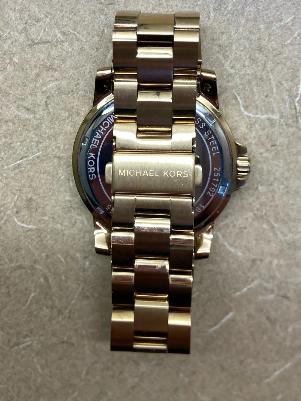 Michael Kors Gold Tone Stainless Steel Men’s Watch